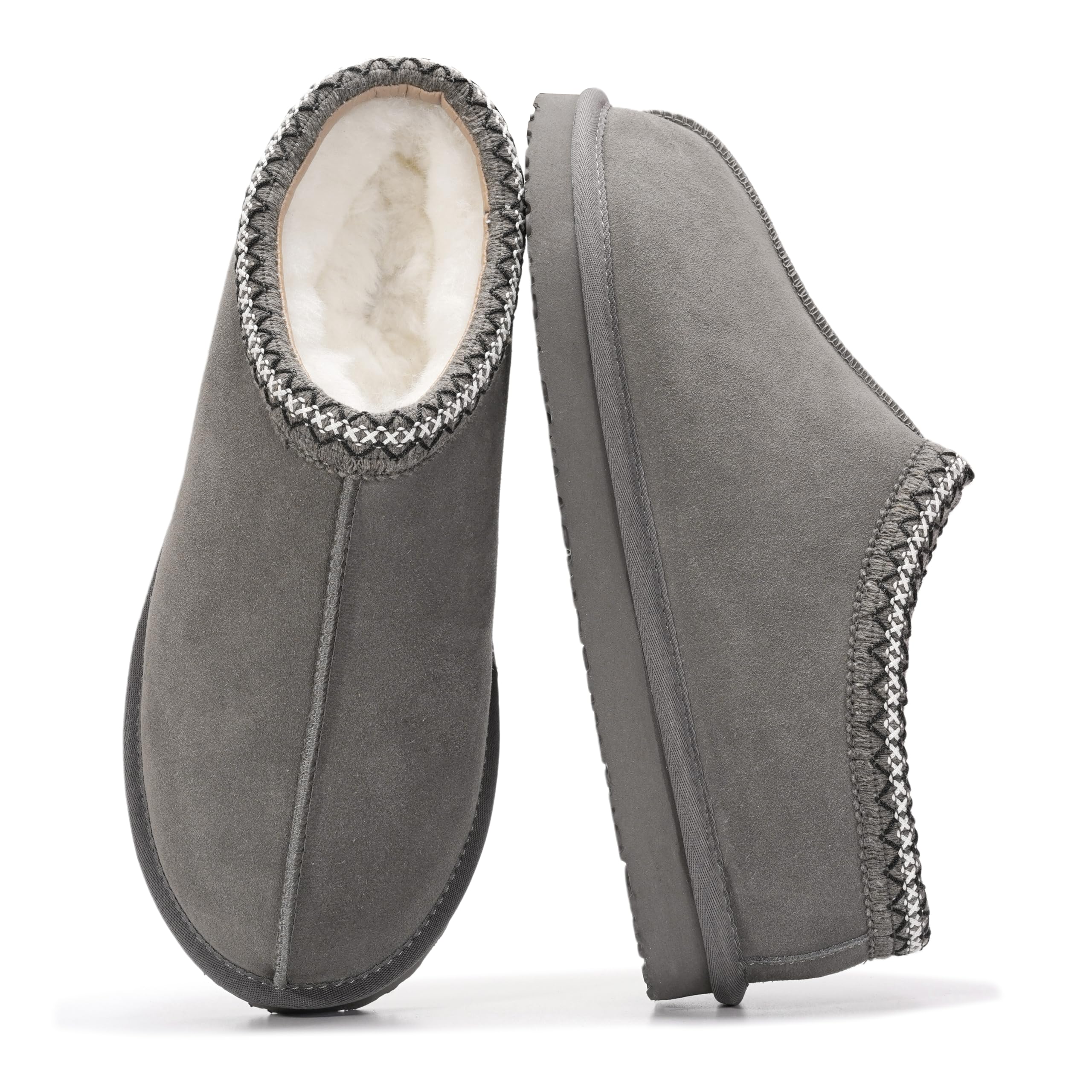 Project Cloud Men's | Australian Sheepskin Slippers | Memory Foam | Lightweight | Non-Slip - Relaxation