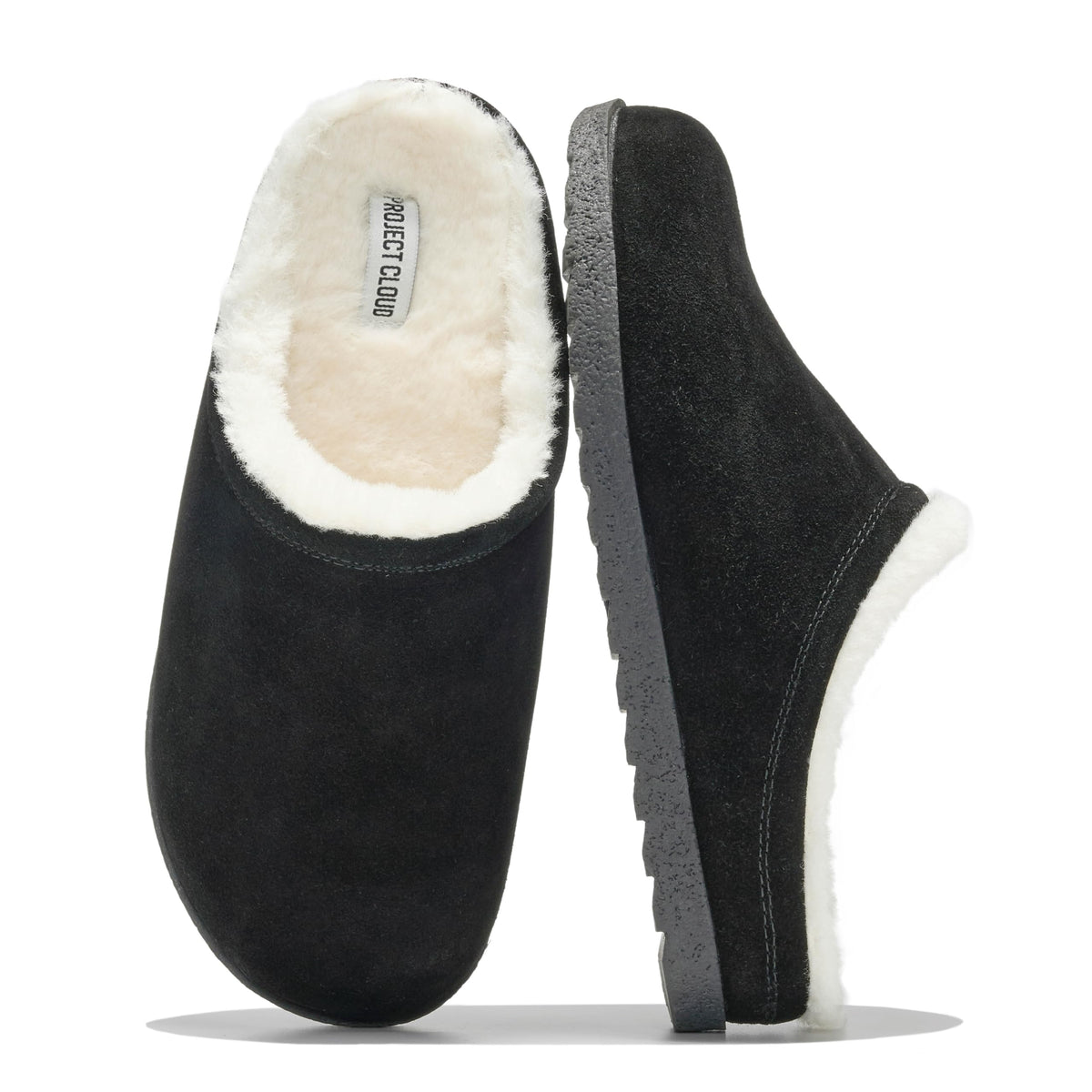Project Cloud Women's | Genuine Leather Clogs | Soft & Plush Insole | Lightweight | Non-Slip - Reese Fur - Project Cloud - Clogs -Shop Project Cloud premium footwear Now!