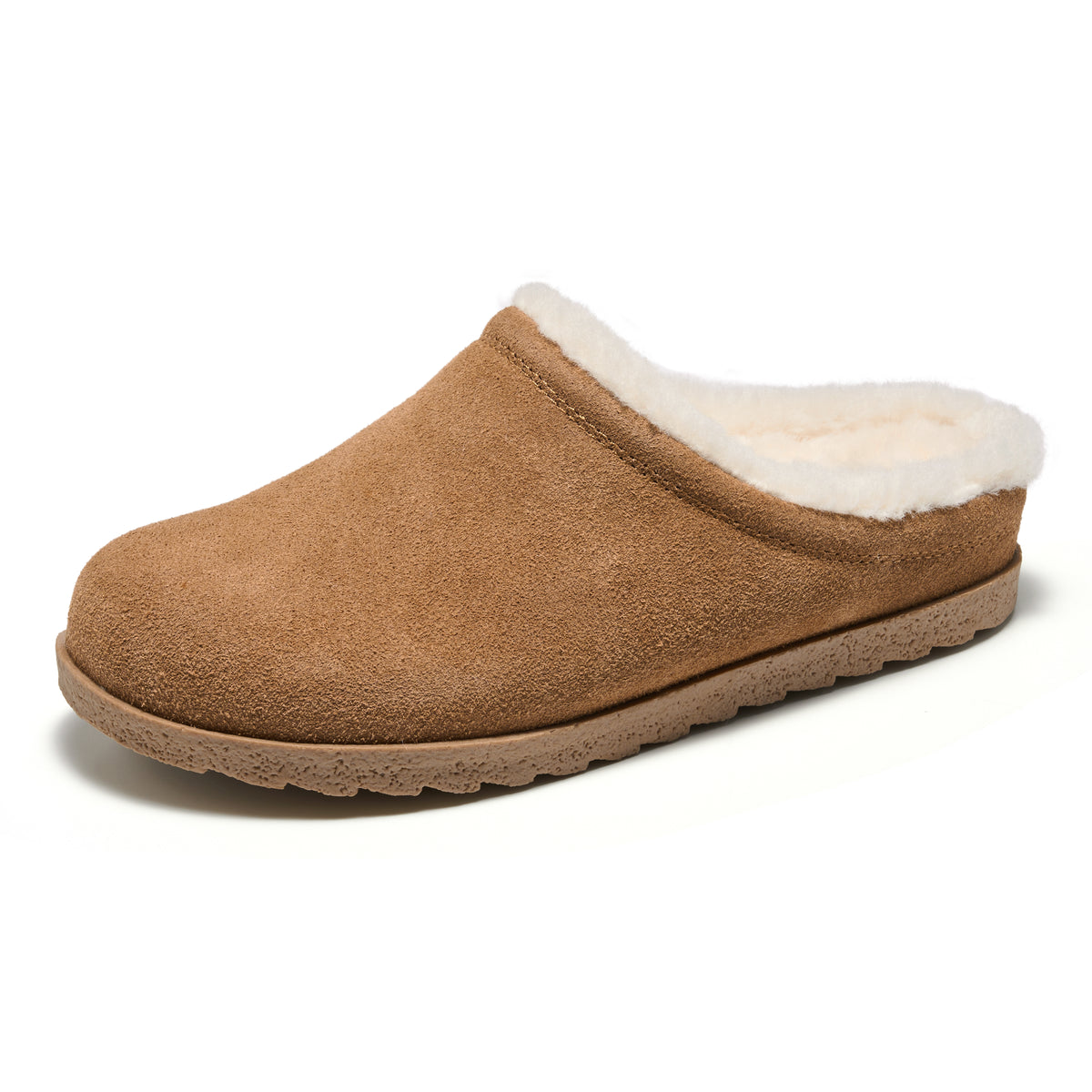 Project Cloud Women's | Genuine Leather Clogs | Soft & Plush Insole | Lightweight | Non-Slip - Reese Fur - Project Cloud - Clogs -Shop Project Cloud premium footwear Now!