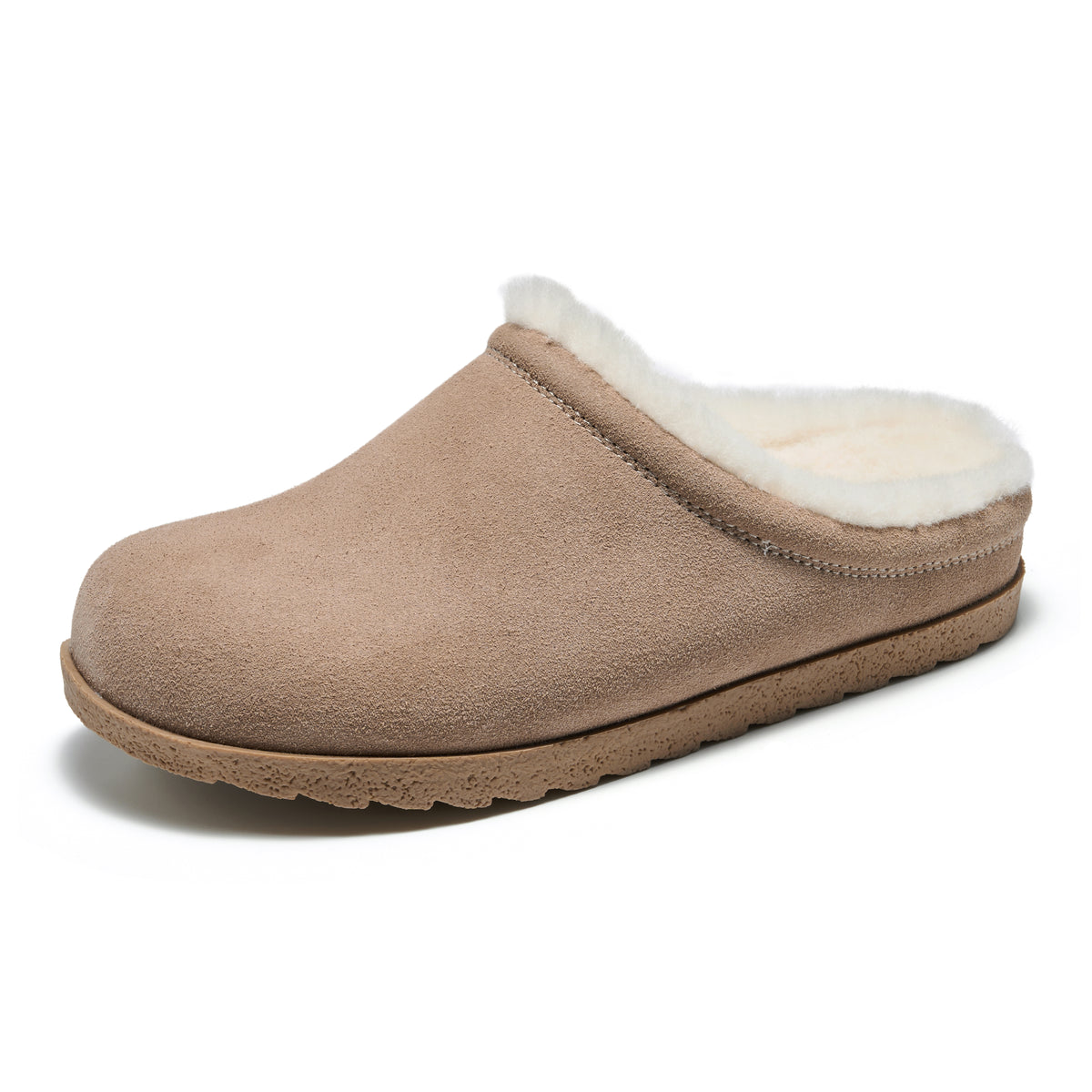Project Cloud Women's | Genuine Leather Clogs | Soft & Plush Insole | Lightweight | Non-Slip - Reese Fur - Project Cloud - Clogs -Shop Project Cloud premium footwear Now!
