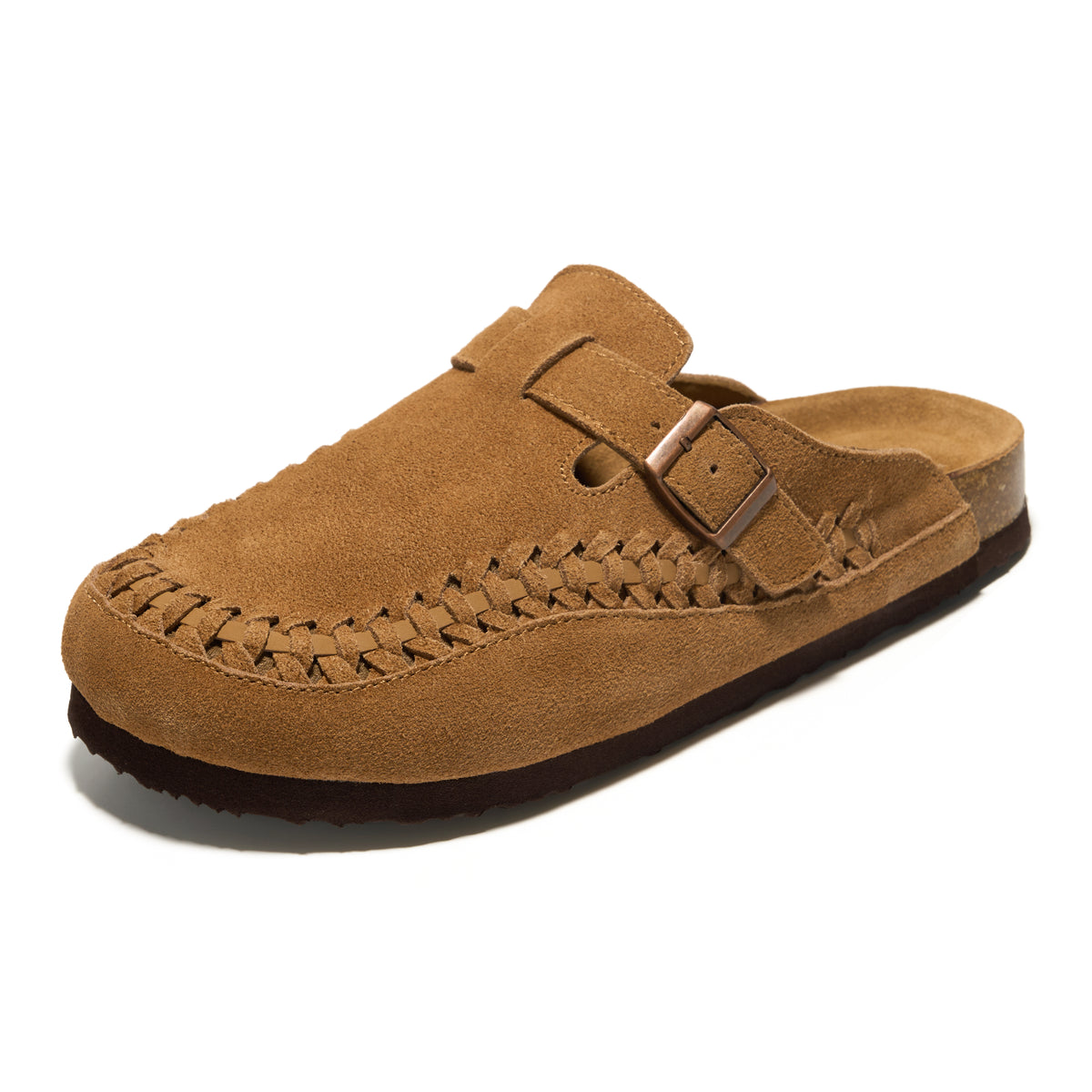 Project Cloud Women's | Genuine Leather Moccasin Style Clogs | Memory Foam Insole | Lightweight | Non-Slip - Reyna