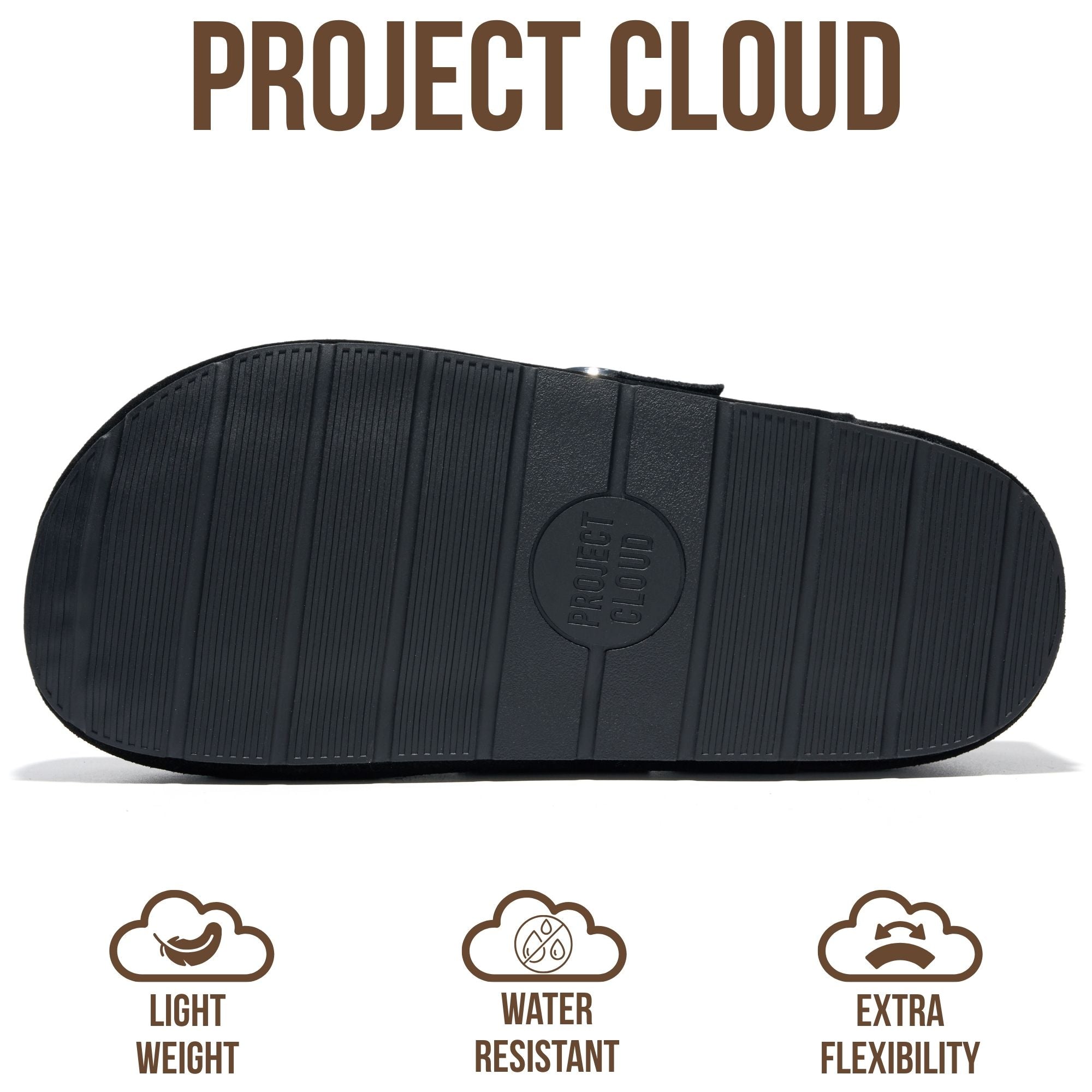 Project Cloud Women's | 100% Genuine Leather Platform Clogs | Plush & Soft Insole | Lightweight | Non-Slip - Rothera