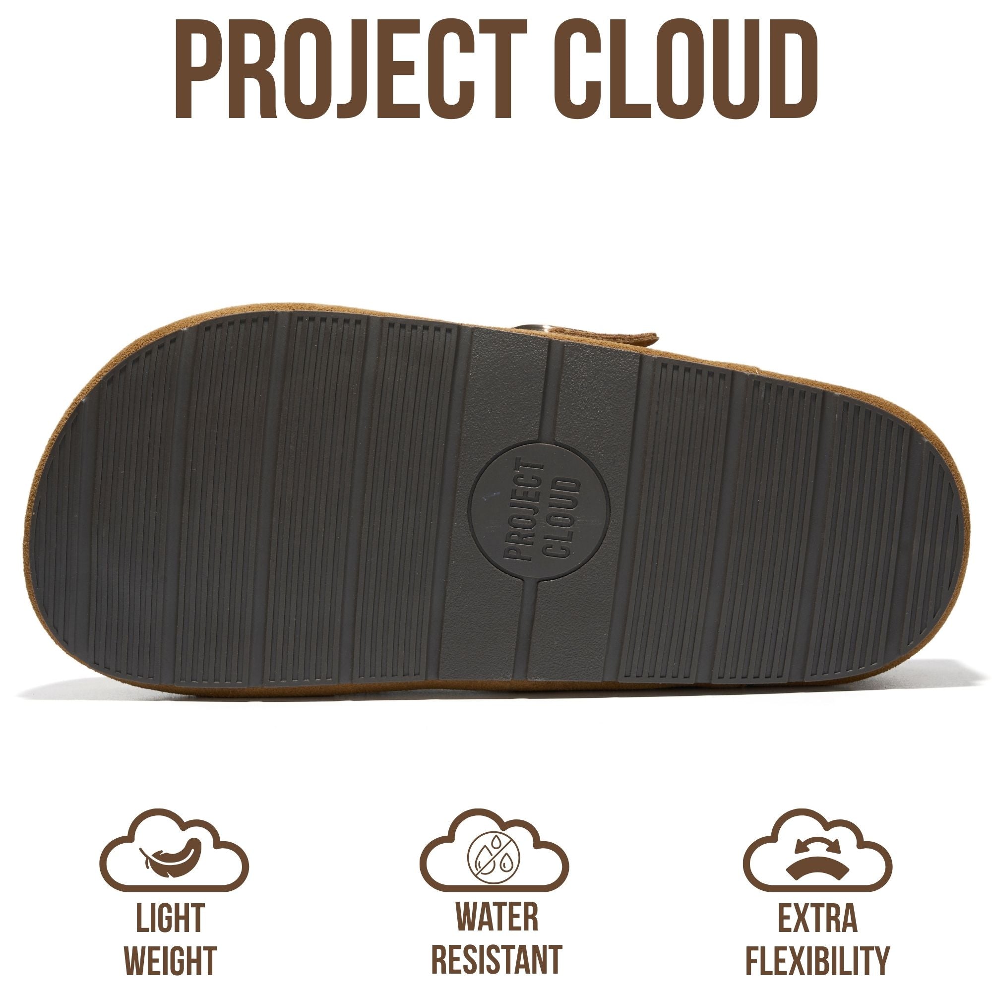Project Cloud Women's | 100% Genuine Leather Platform Clogs | Plush & Soft Insole | Lightweight | Non-Slip - Rothera