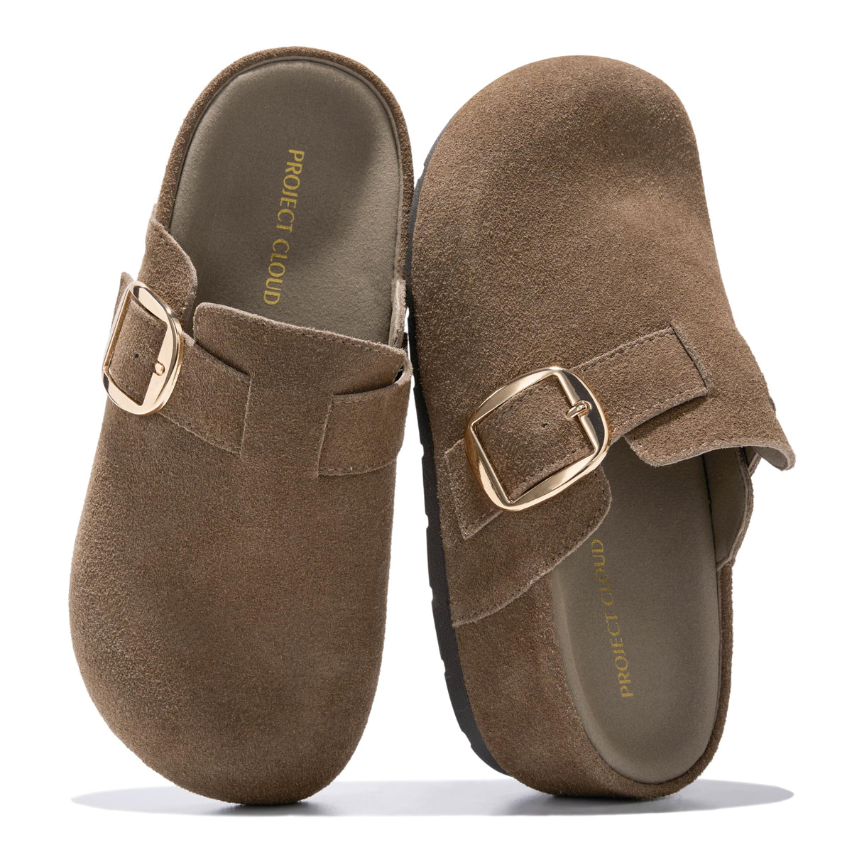 Project Cloud Women's | 100% Genuine Leather Platform Clogs | Plush & Soft Insole | Lightweight | Non-Slip - Rothera - Project Cloud - Clogs -Shop Project Cloud premium footwear Now!