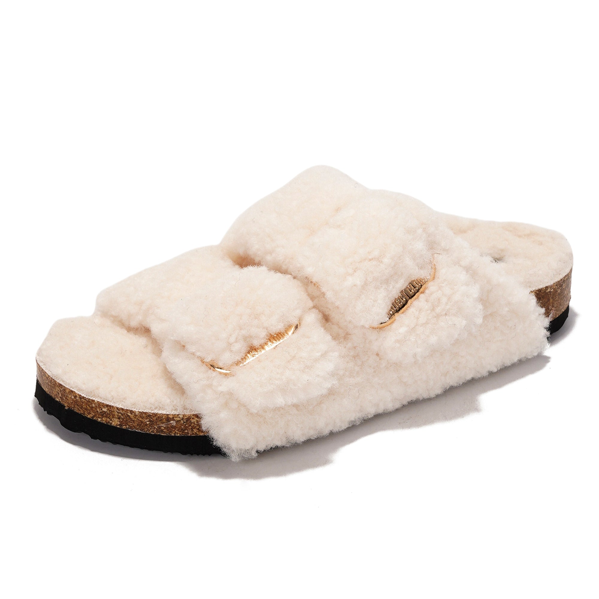 Project Cloud | "Santorini" Women Flat Sandals | 100% Genuine Leather | ProjectPlush | Lightweight | Non-Slip