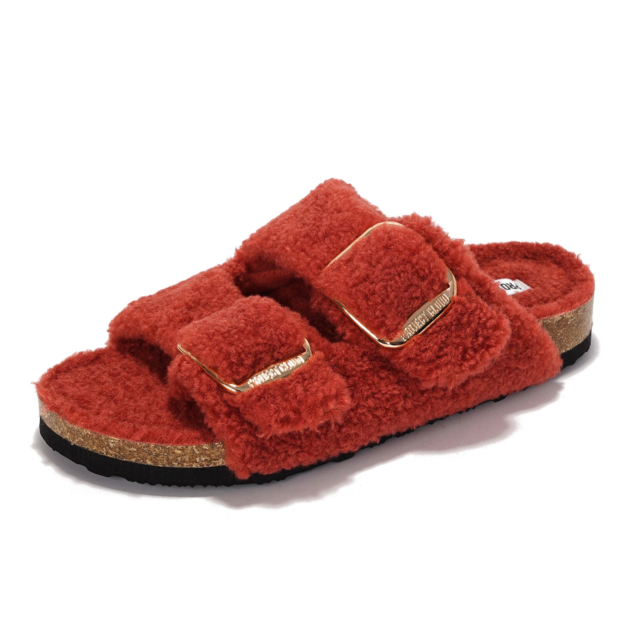Project Cloud | "Santorini" Women Flat Sandals | 100% Genuine Leather | ProjectPlush | Lightweight | Non-Slip
