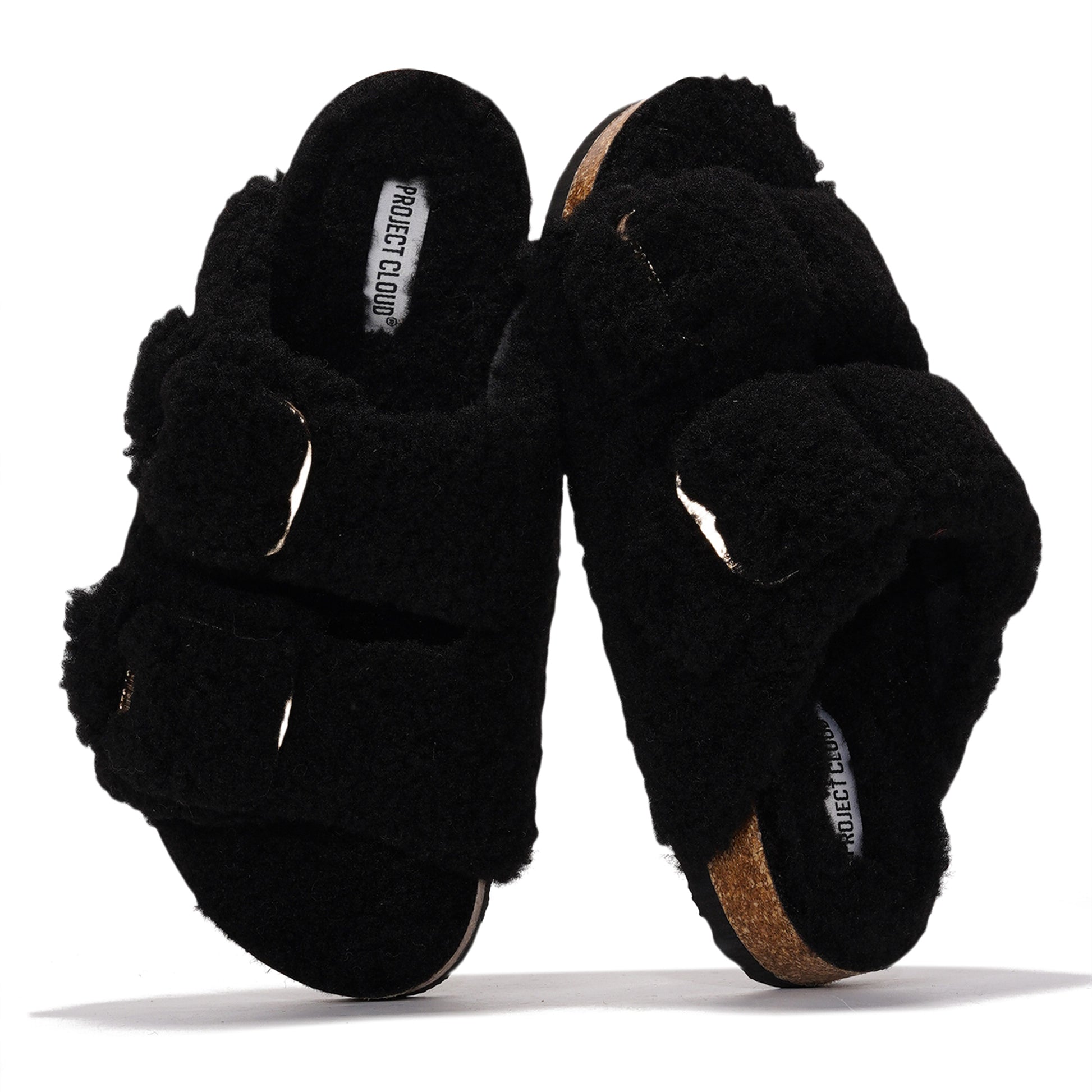 Project Cloud Women's | 100% Genuine Leather Women Flat Sandals | ProjectPlush | Lightweight | Non-Slip - Santorini - Project Cloud - Sandals -Shop Project Cloud premium footwear Now!