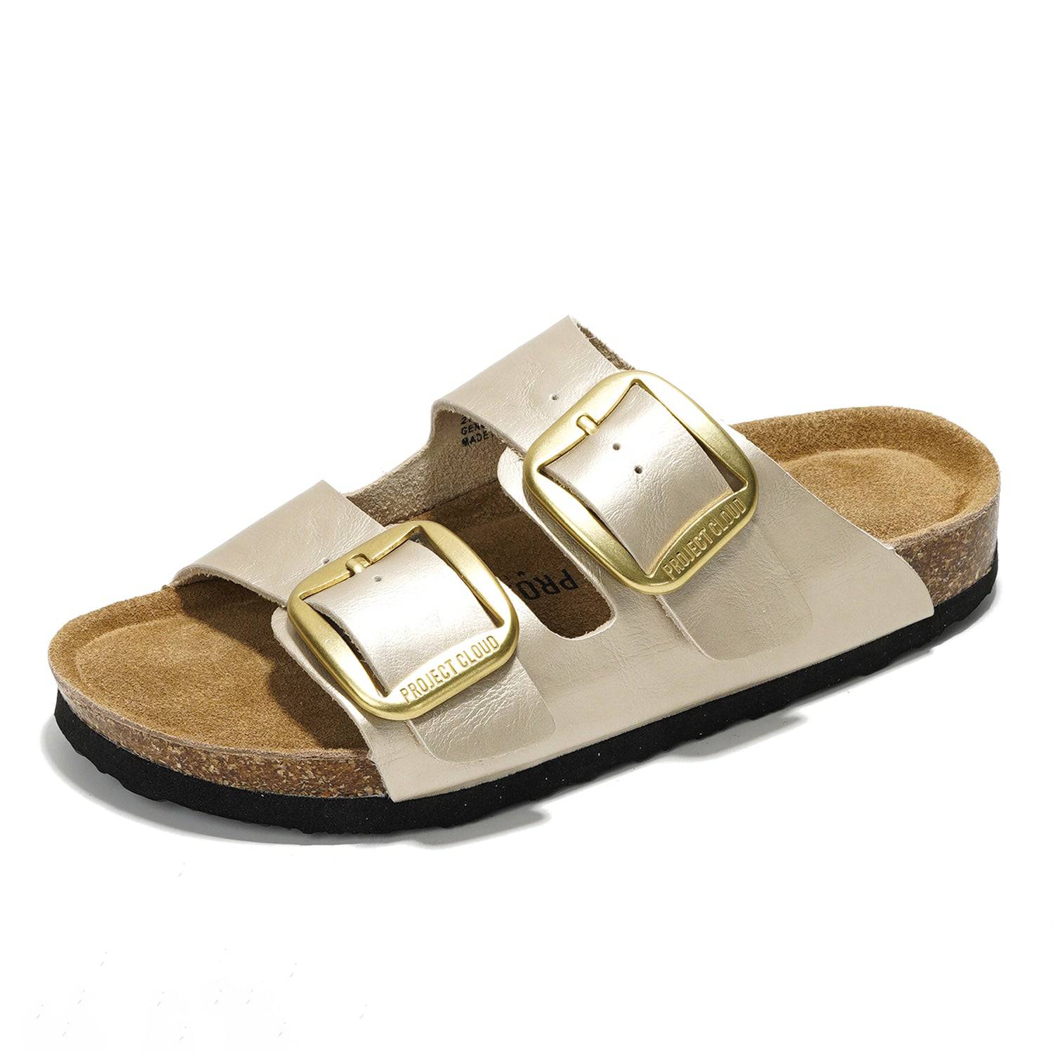 Project Cloud Women's | 100% Genuine Leather Women Flat Sandals