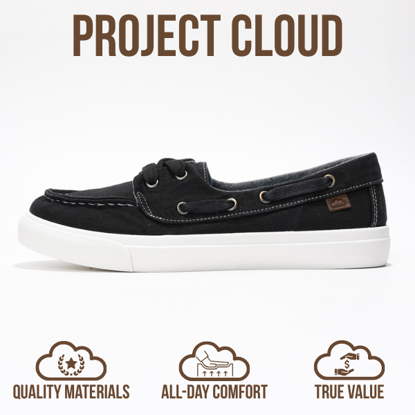 Project Cloud | "Seasalt" Women Sneaker - ProjectPlush™ | Memory Foam Technology | Anti-Slip