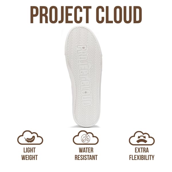 Project Cloud Women's | Slip-On Sneakers | Memory Foam Technology | Lightweight | Non-Slip - Seasalt - Project Cloud - Sneaker -Shop Project Cloud premium footwear Now!