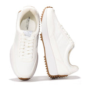 Project Cloud Serena Women's Sneakers in White. Memory foam insoles and non-slip rubber sole for comfort and style.