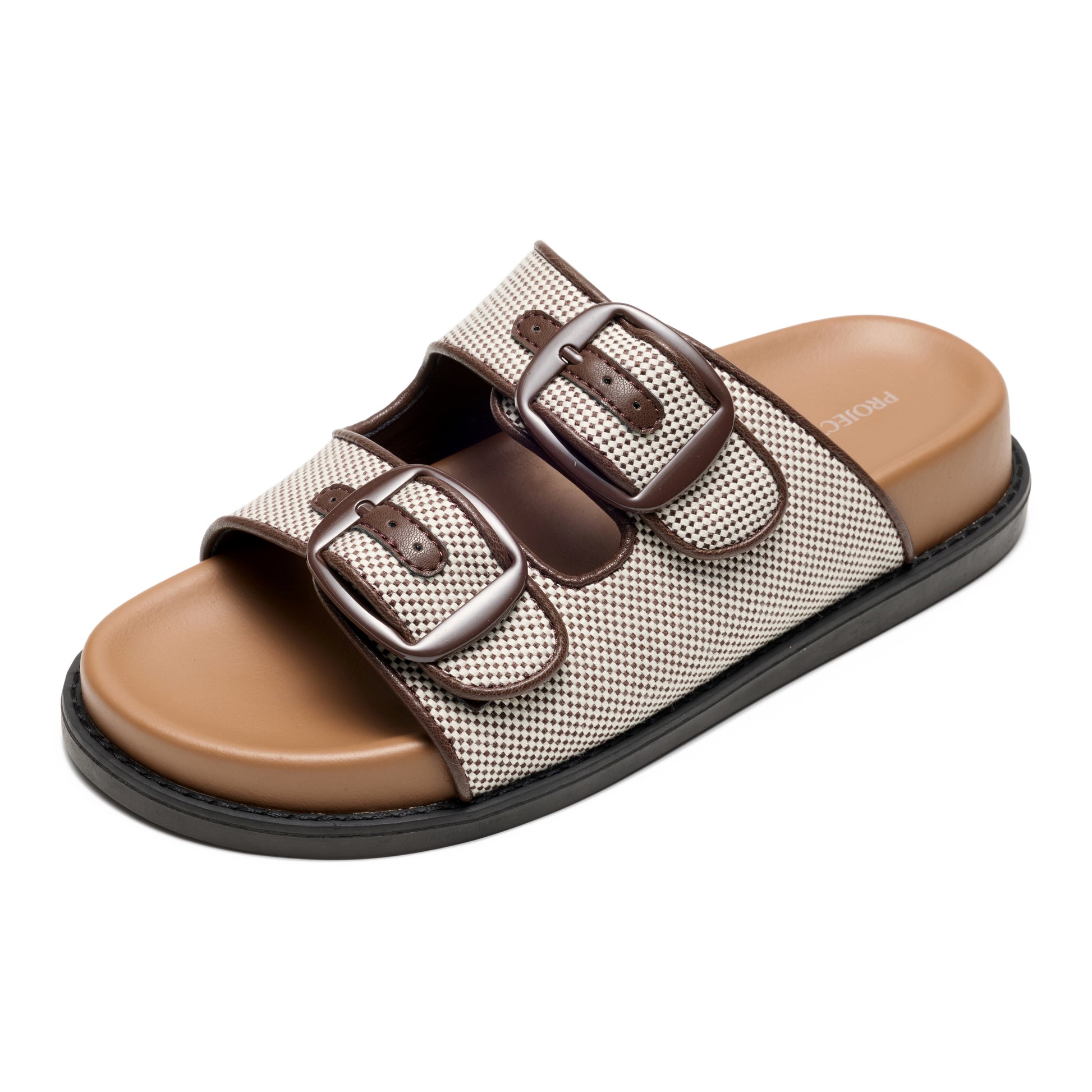Project Cloud Women's | 100% Genuine Leather Slides | Plush and Soft Insole | Lightweight | Non-Slip - Sharl - Project Cloud - Sandals -Shop Project Cloud premium footwear Now!