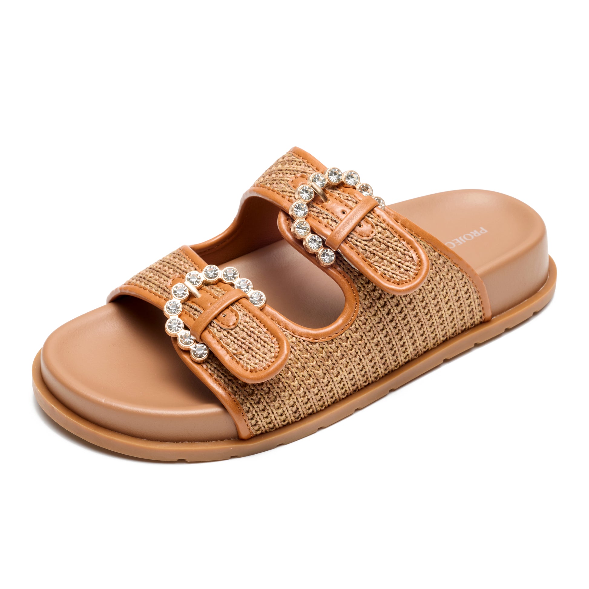 Project Cloud Women's | 100% Genuine Leather Slides | Plush and Soft Insole | Lightweight | Non-Slip - Sharl - Project Cloud - Sandals -Shop Project Cloud premium footwear Now!