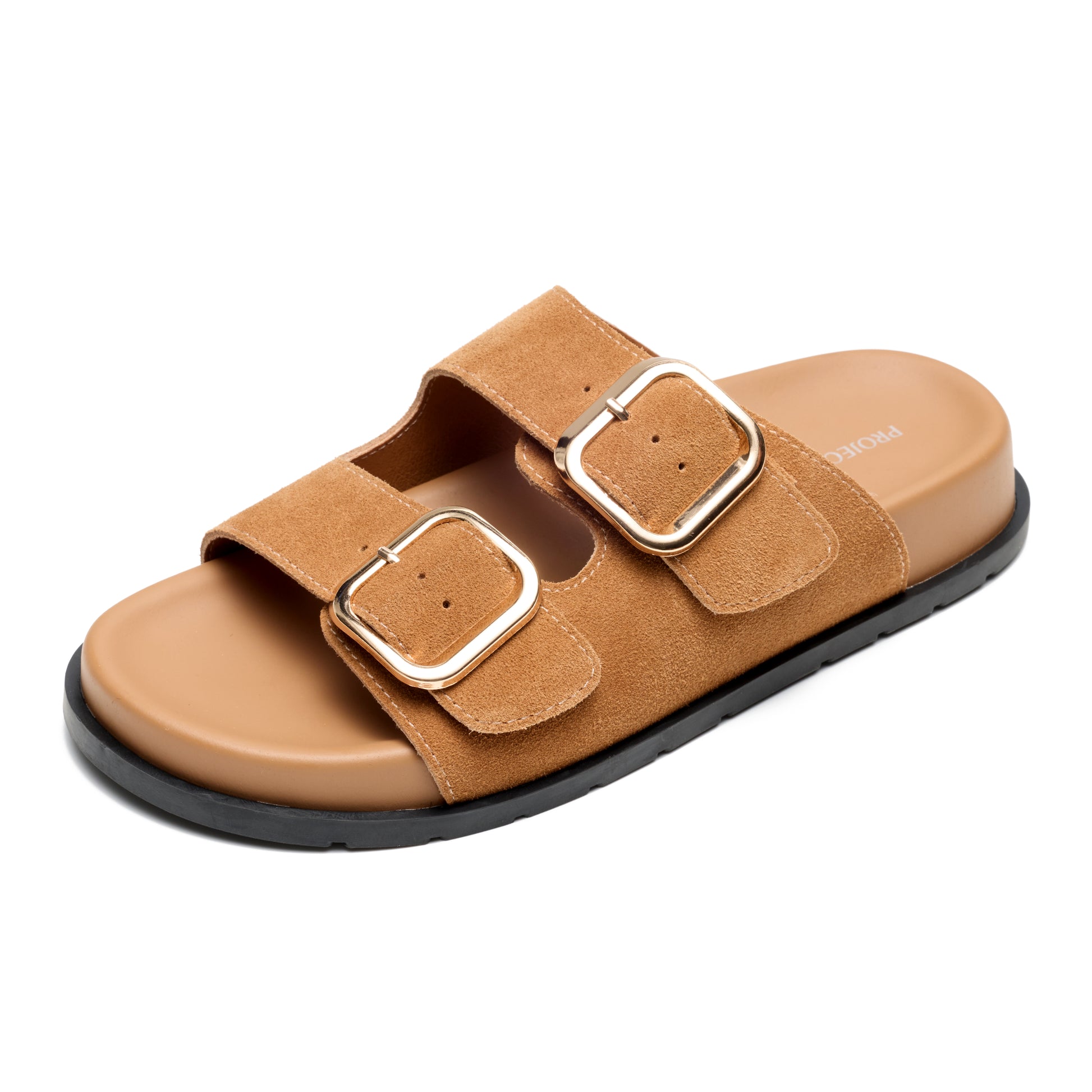 Project Cloud Women's | 100% Genuine Leather Slides | Plush and Soft Insole | Lightweight | Non-Slip - Sharl - Project Cloud - Sandals -Shop Project Cloud premium footwear Now!