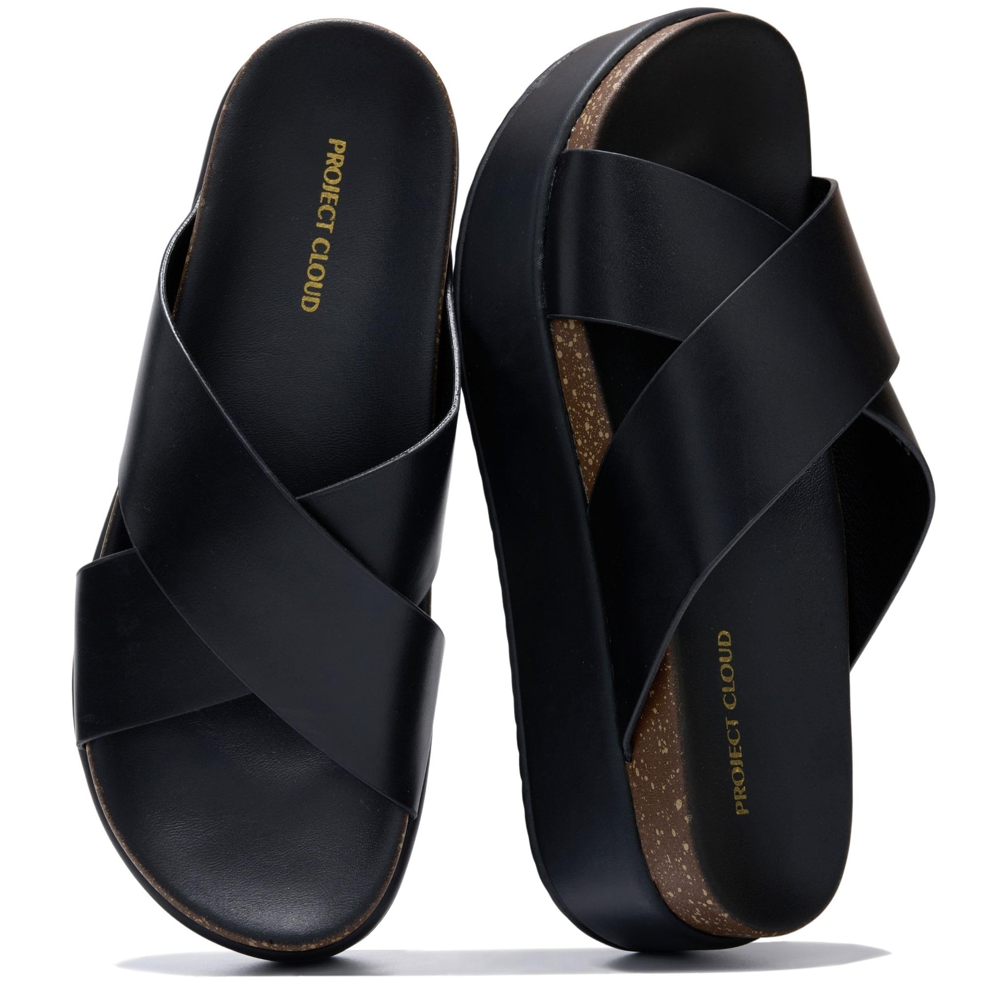 Project Cloud Women's | Wedge Sandals for Women 2026 | Plush and Soft Insole | Lightweight | Non-Slip - Silly