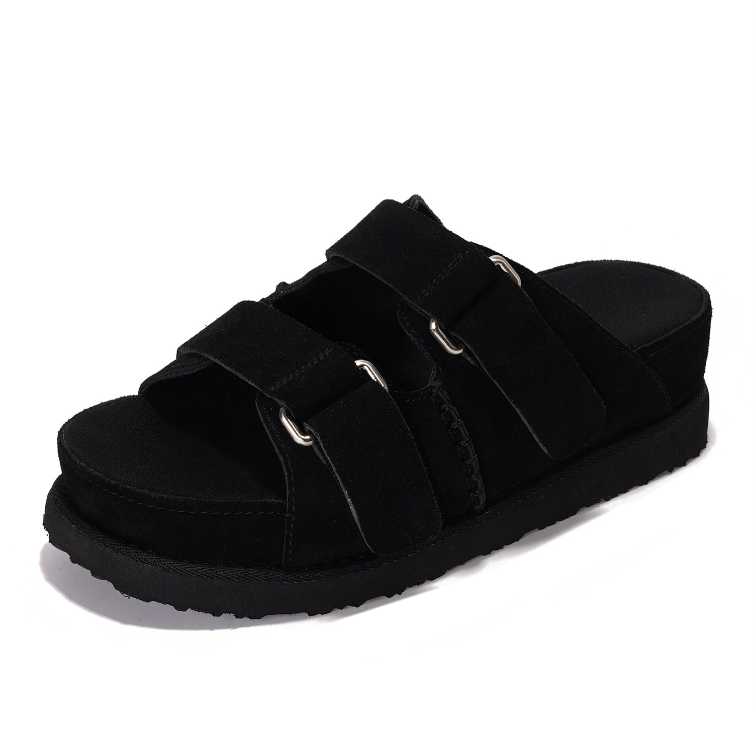 Project Cloud | "Silverstar" Women Platform Sandals | Memory Foam Insole | Lightweight | Non-Slip