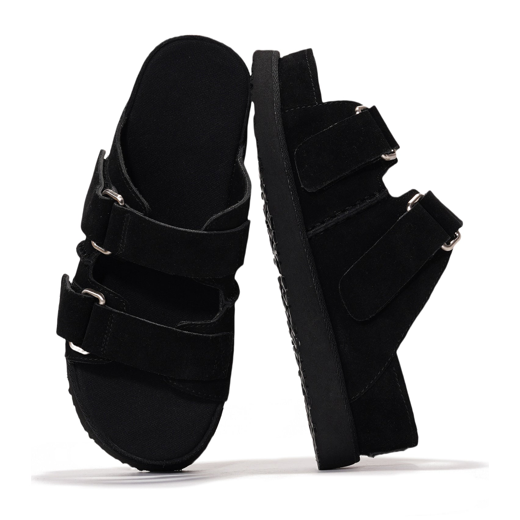 Project Cloud | "Silverstar" Women Platform Sandals | Memory Foam Insole | Lightweight | Non-Slip