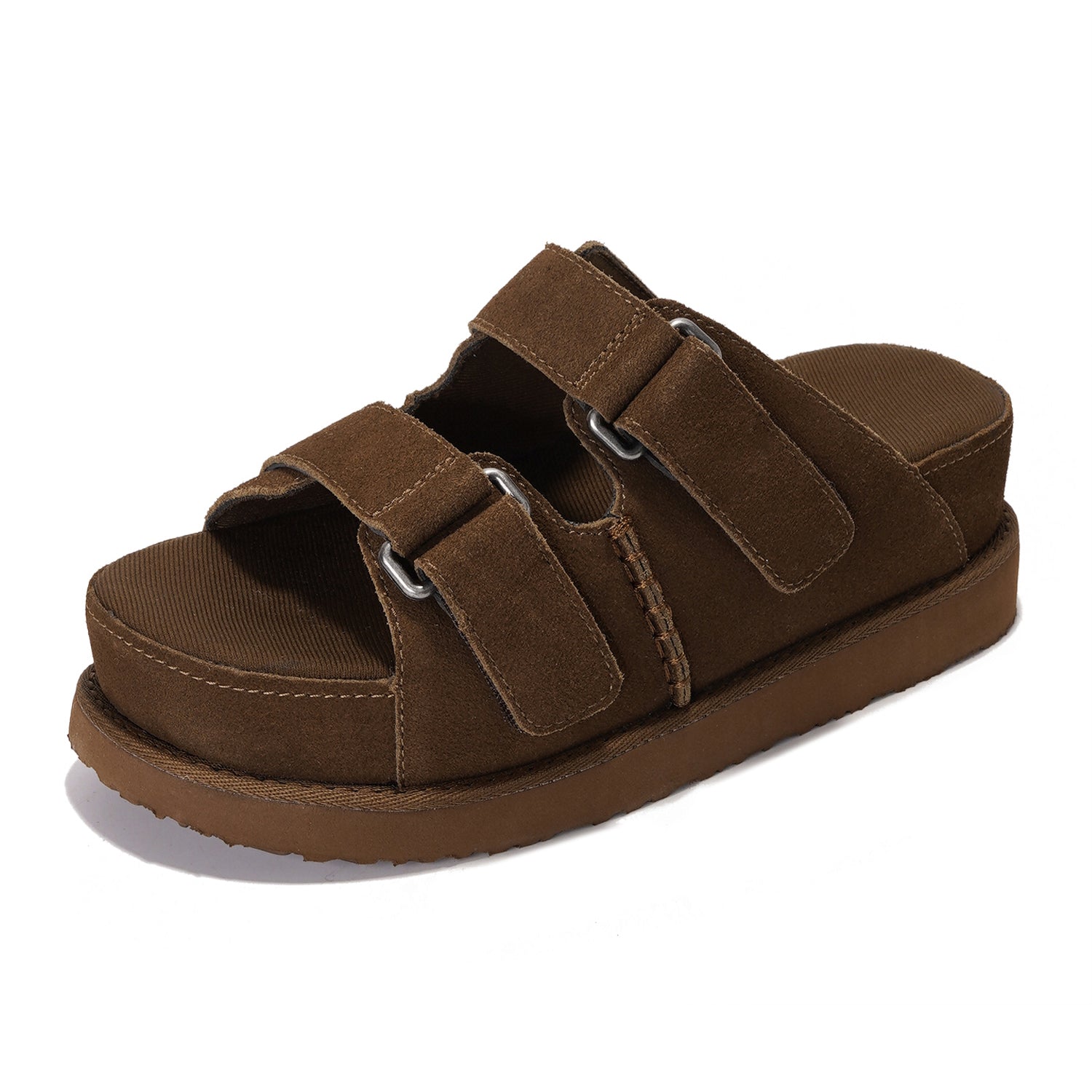 Project Cloud | "Silverstar" Women Platform Sandals | Memory Foam Insole | Lightweight | Non-Slip