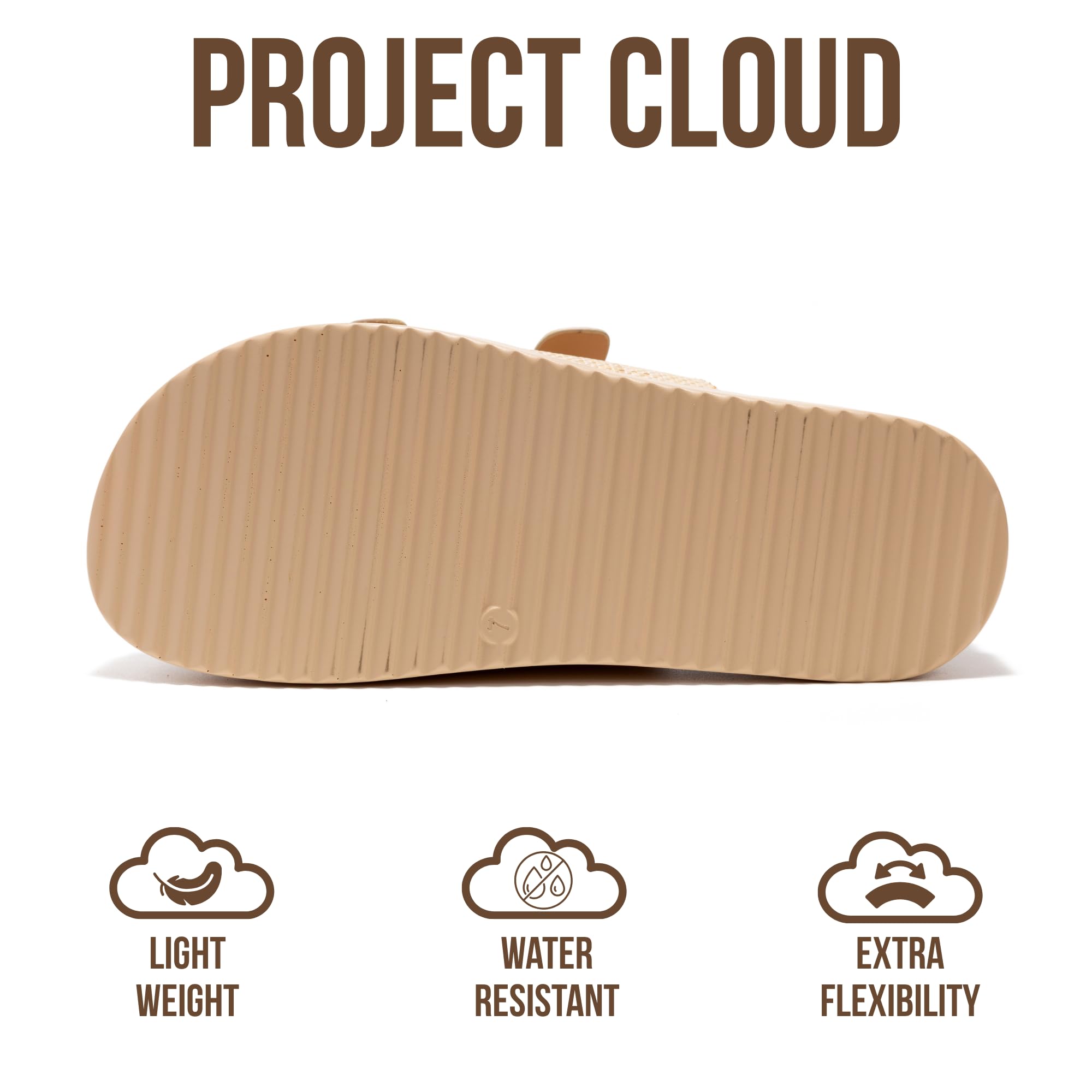 Project Cloud Women's | Wedge Platform Sandals | Eco-Leather Upper | Memory Foam | Non-Slip - Softy - Project Cloud - Sandals -Shop Project Cloud premium footwear Now!