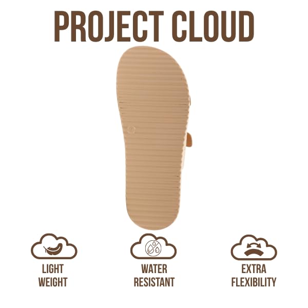 Project Cloud Women's | Wedge Platform Sandals | Vegan Leather Upper | Memory Foam | Non-Slip - Softy