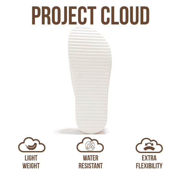 Project Cloud | "Softy" Wedge Platform Sandals | Vegan Leather Upper | ProjectPlush™ Memory Foam | Non-Slip