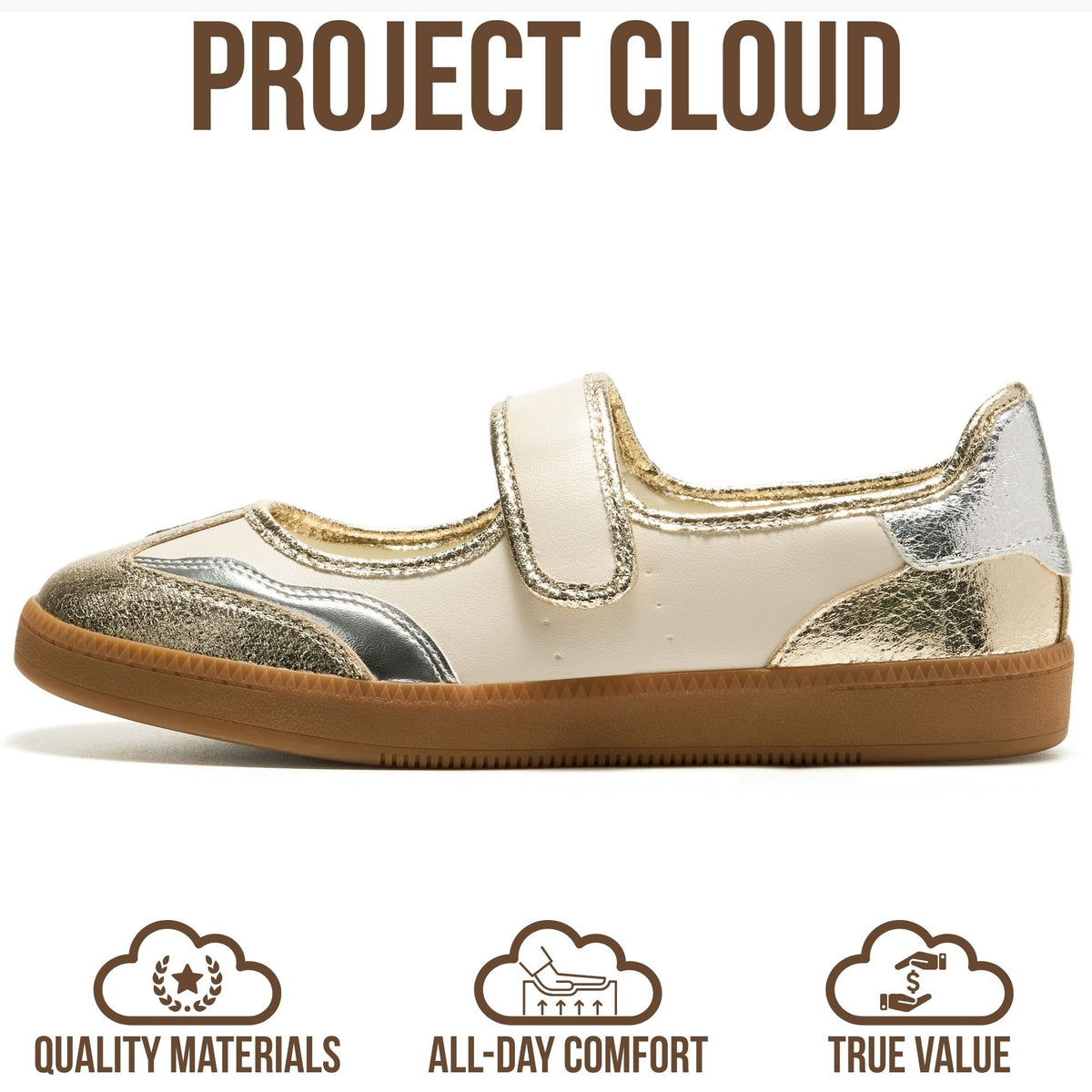 Project Cloud Women's | Fashionable Shoes for Women | Memory Foam | Lightweight | Non-Slip - Summer - Project Cloud - Sneakers -Shop Project Cloud premium footwear Now!