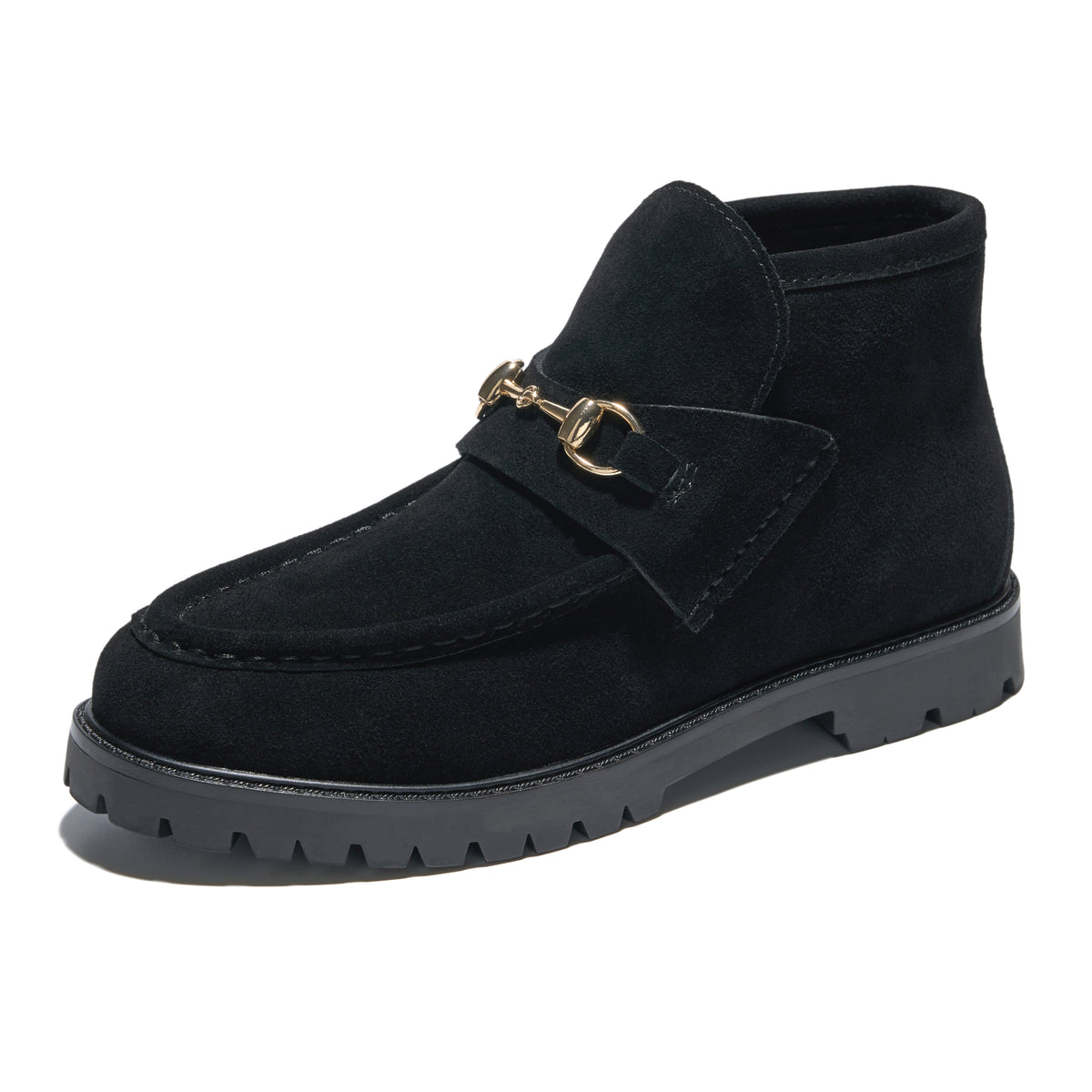 Project Cloud Women's | 100% Genuine Leather Horsebit Boots | Memory Foam Insole | Lightweight | Non-Slip - Tanya - Project Cloud - Boots -Shop Project Cloud premium footwear Now!