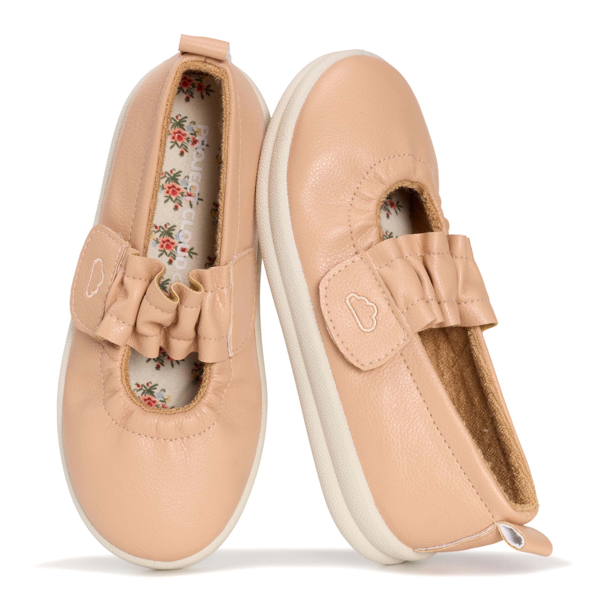 Project Cloud Toddlers & Kids  | Mary Jane Flat Shoes for Girls | Plush & Soft Foam Insole | Lightweight | Non-Slip - Taylor - Project Cloud - Sandals -Shop Project Cloud premium footwear Now!