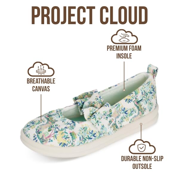 Project Cloud Toddlers & Kids  | Mary Jane Flat Shoes for Girls | Plush & Soft Foam Insole | Lightweight | Non-Slip - Taylor - Project Cloud - Sandals -Shop Project Cloud premium footwear Now!