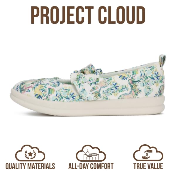 Project Cloud Toddlers & Kids  | Mary Jane Flat Shoes for Girls | Plush & Soft Foam Insole | Lightweight | Non-Slip - Taylor - Project Cloud - Sandals -Shop Project Cloud premium footwear Now!