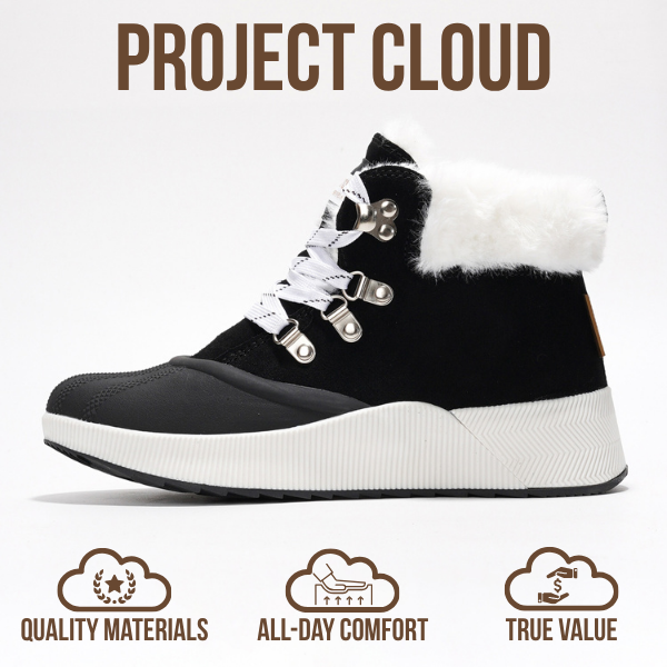 Project Cloud Women's | Waterproof Snow Boots | Memory Foam | Lightweight | Non-Slip - Terina