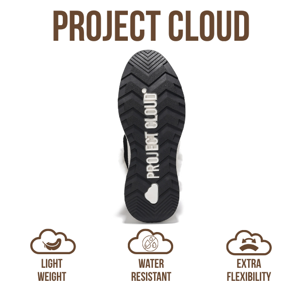 Project Cloud Women's | Waterproof Snow Boots | Memory Foam | Lightweight | Non-Slip - Terina