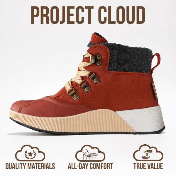 Project Cloud Women's | Waterproof Snow Boots | Memory Foam | Lightweight | Non-Slip - Terina