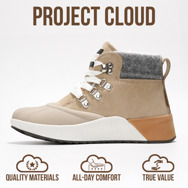 Project Cloud Women's | Waterproof Snow Boots | Memory Foam | Lightweight | Non-Slip - Terina