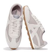 Project Cloud "Tiger" taupe sneakers, featuring genuine suede, memory foam, and anti-slip sole for comfort and style.