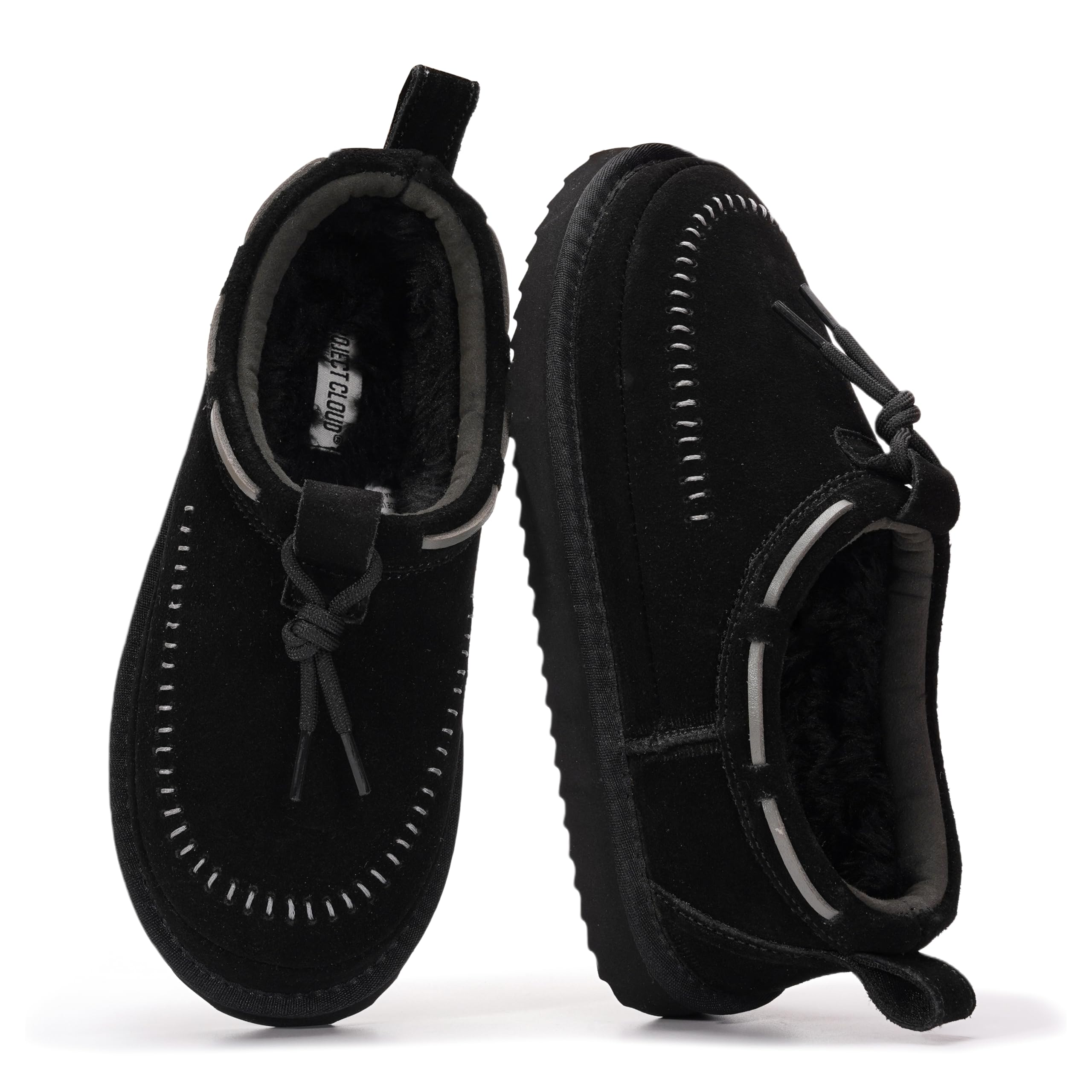 Project Cloud | "Timber" Genuine Leather Women's Slippers | Memory Foam | Lightweight | Non-Slip
