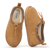 Project Cloud | "Timber" Genuine Leather Women's Slippers | Memory Foam | Lightweight | Non-Slip