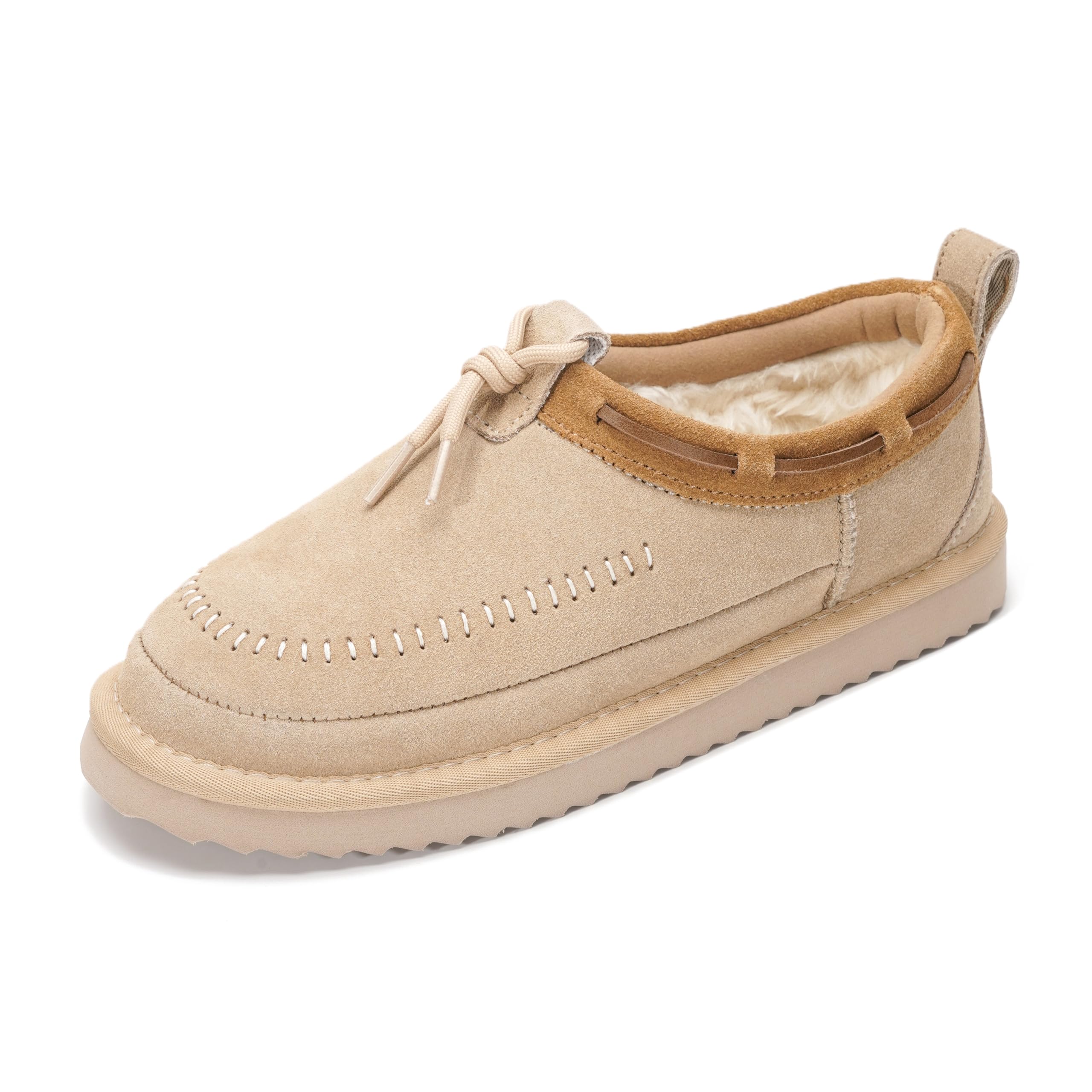 Project Cloud | "Timber" Genuine Leather Women's Slippers | Memory Foam | Lightweight | Non-Slip