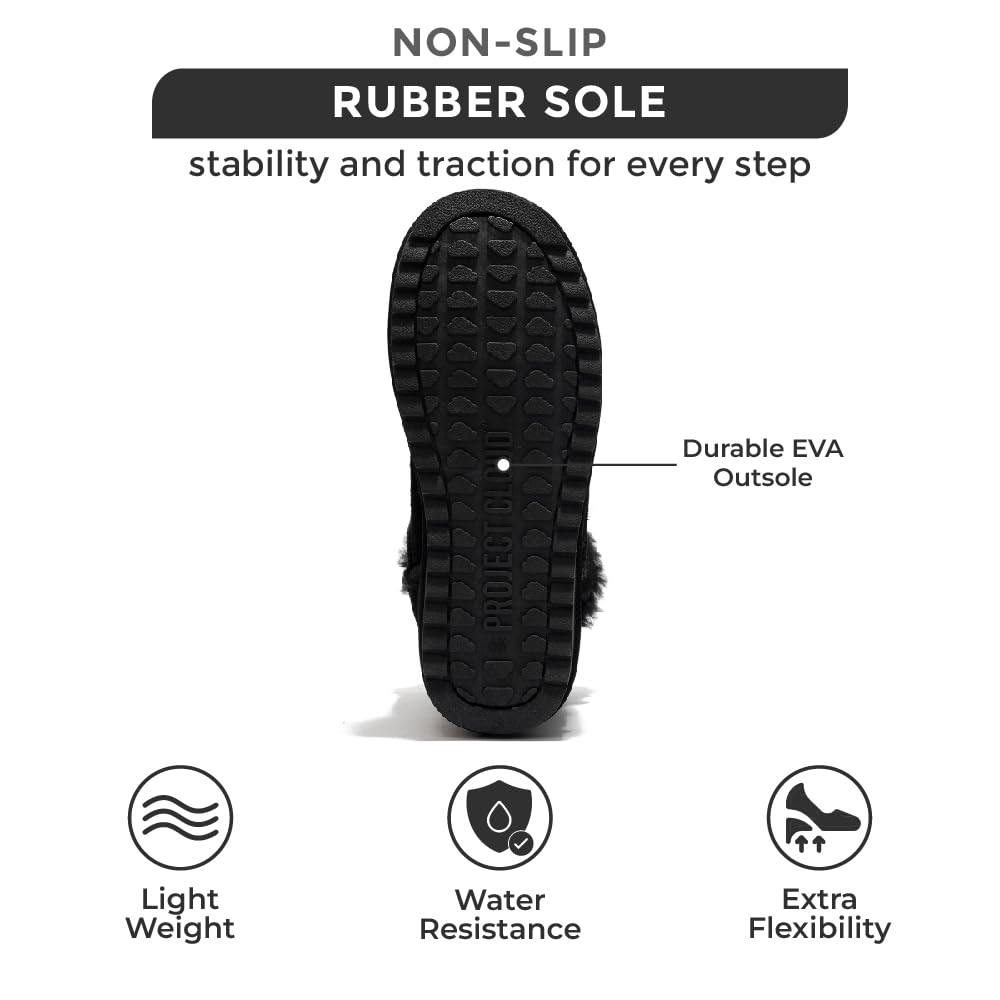 Project Cloud Women's | 100% Genuine Suede Boots | Memory Foam | Lightweight | Non-Slip - Timmy