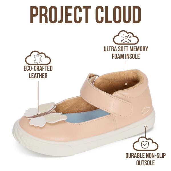 Project Cloud | Mary Jane Sneakers with Terry Cloth Lining | Hook-and-Loop | Memory Foam | Lightweight | Non-Slip Toddlers & Kids - Project Cloud - Sandals -Shop Project Cloud premium footwear Now!