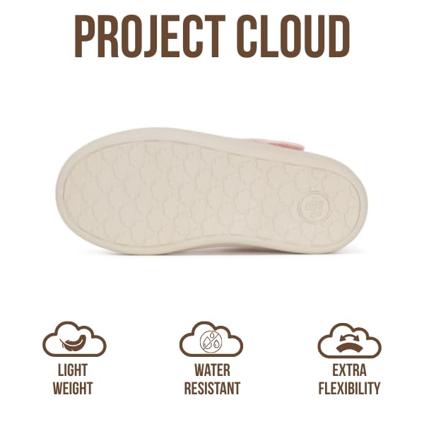 Project Cloud | Mary Jane Sneakers with Terry Cloth Lining | Hook-and-Loop | Memory Foam | Lightweight | Non-Slip Toddlers & Kids - Project Cloud - Sandals -Shop Project Cloud premium footwear Now!