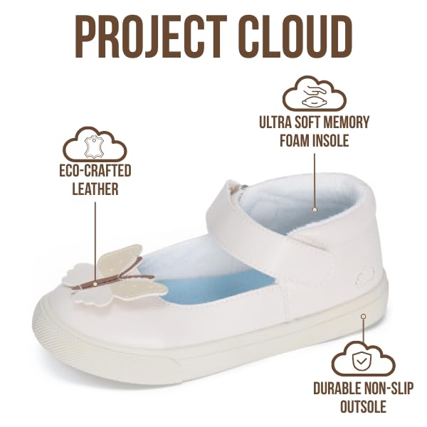 Project Cloud | Mary Jane Sneakers with Terry Cloth Lining | Hook-and-Loop | Memory Foam | Lightweight | Non-Slip Toddlers & Kids - Project Cloud - Sandals -Shop Project Cloud premium footwear Now!