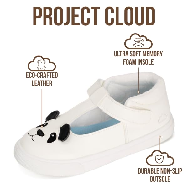 Project Cloud | Mary Jane Sneakers with Terry Cloth Lining | Hook-and-Loop | Memory Foam | Lightweight | Non-Slip Toddlers & Kids - Project Cloud - Sandals -Shop Project Cloud premium footwear Now!