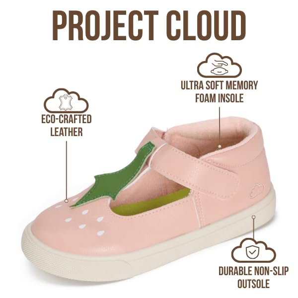 Project Cloud | Mary Jane Sneakers with Terry Cloth Lining | Hook-and-Loop | Memory Foam | Lightweight | Non-Slip Toddlers & Kids - Project Cloud - Sandals -Shop Project Cloud premium footwear Now!