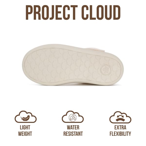 Project Cloud | Mary Jane Sneakers with Terry Cloth Lining | Hook-and-Loop | Memory Foam | Lightweight | Non-Slip Toddlers & Kids - Project Cloud - Sandals -Shop Project Cloud premium footwear Now!