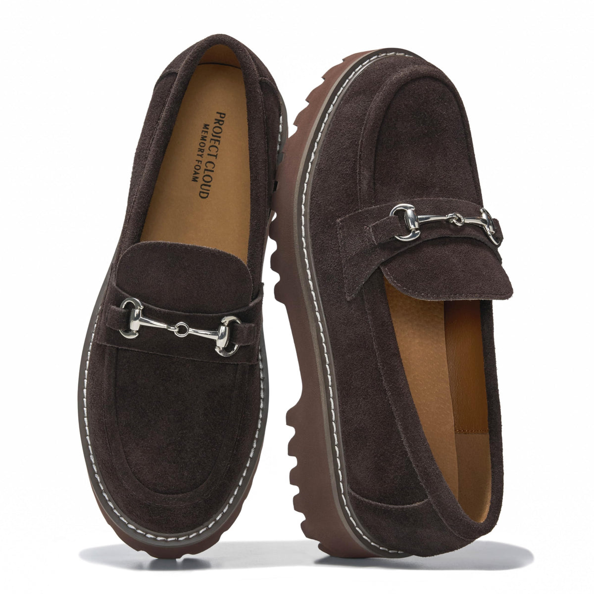 Project Cloud Women's | 100% Genuine Leather Loafers | Memory Foam Insole | Lightweight | Non-Slip - Tori