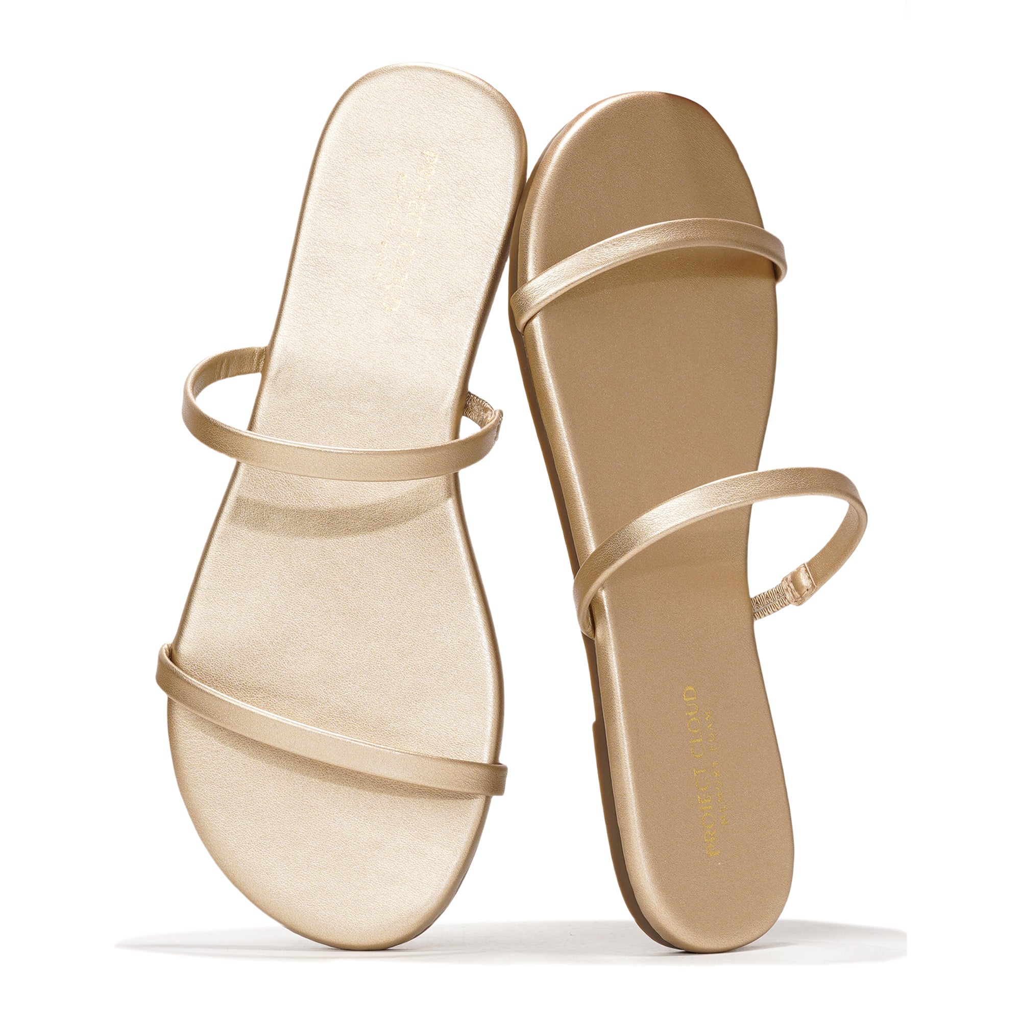 Project Cloud | "Transition" Flip Flops for Women | Vegan Leather | Memory Foam | Non-Slip