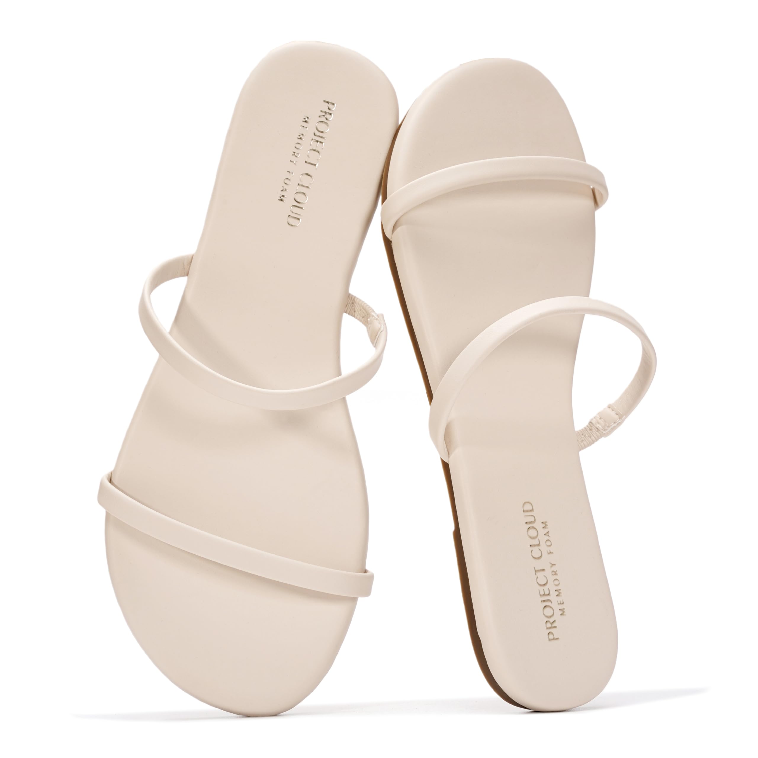 Project Cloud Women's | Flip Flops for Women | Eco-Leather | Memory Foam | Non-Slip - Transition - Project Cloud - Sandals -Shop Project Cloud premium footwear Now!
