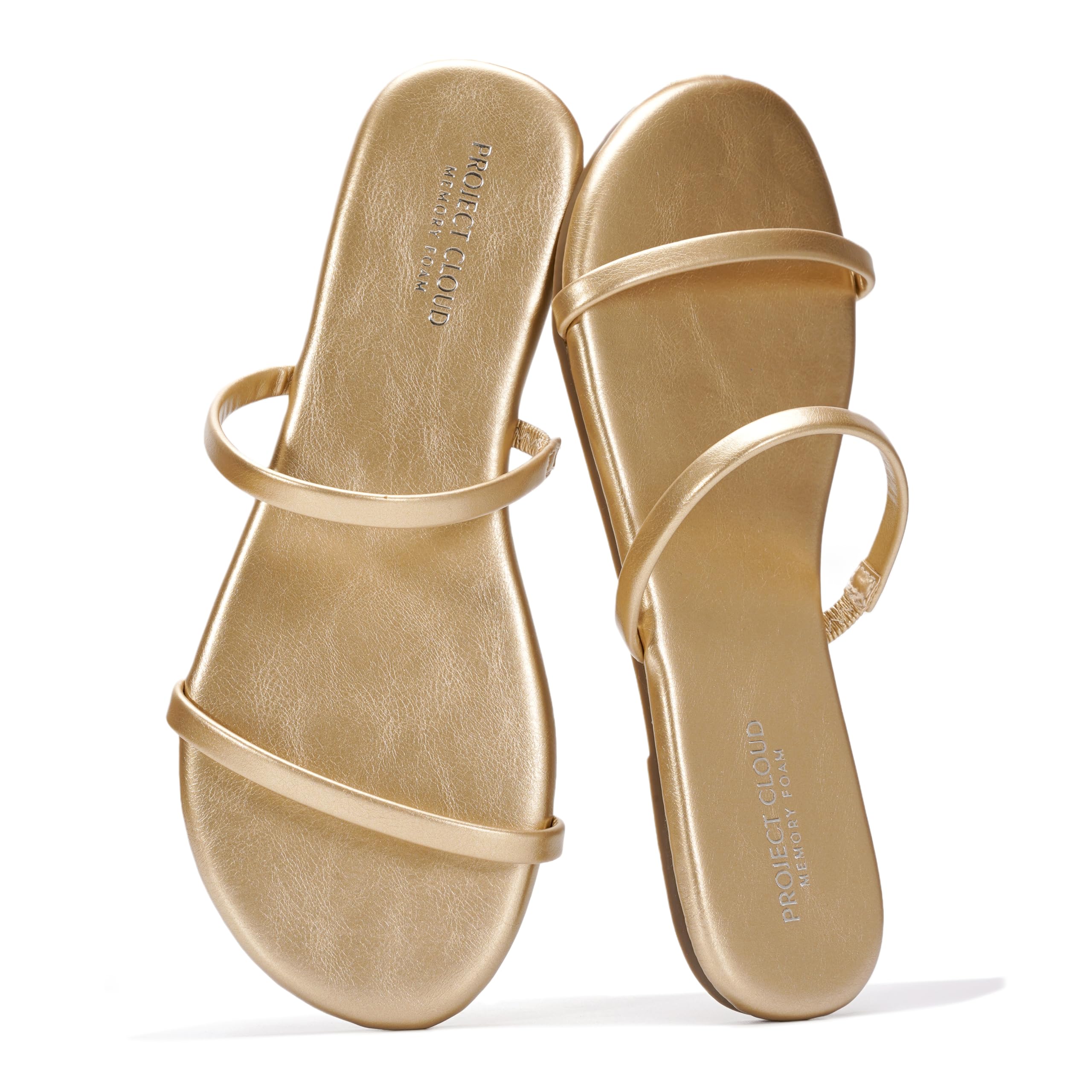 Project Cloud Women's | Flip Flops for Women | Eco-Leather | Memory Foam | Non-Slip - Transition - Project Cloud - Sandals -Shop Project Cloud premium footwear Now!