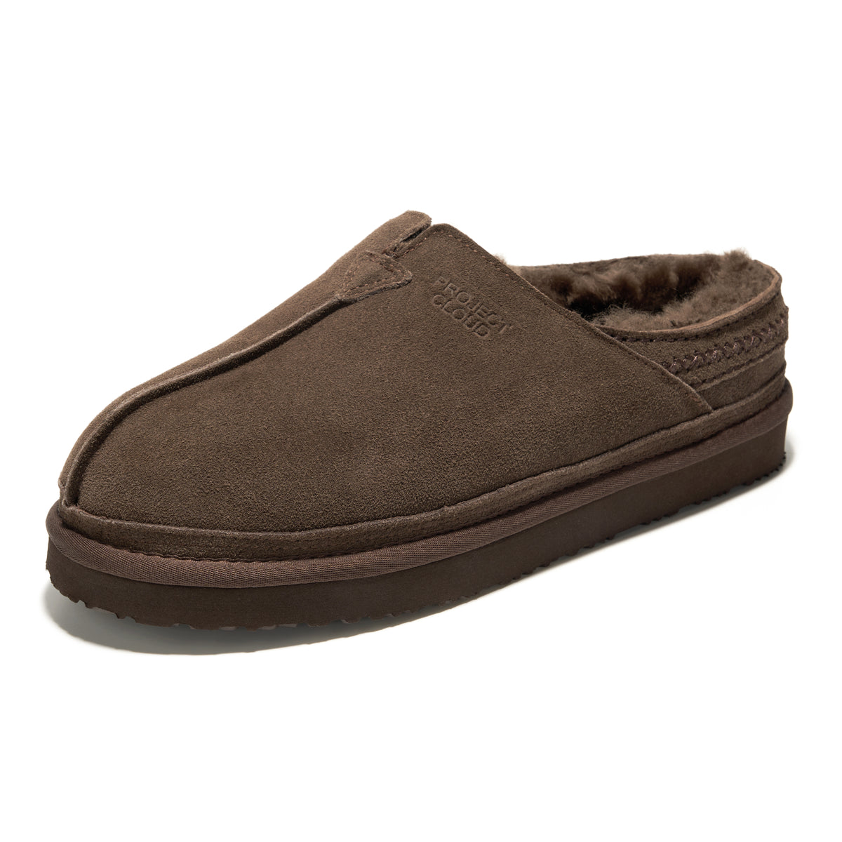 Project Cloud Men's |  Australian Shearling Lining Furry House Slippers | Memory Foam | Lightweight | Non-Slip - Unwind - Project Cloud - Loafers -Shop Project Cloud premium footwear Now!